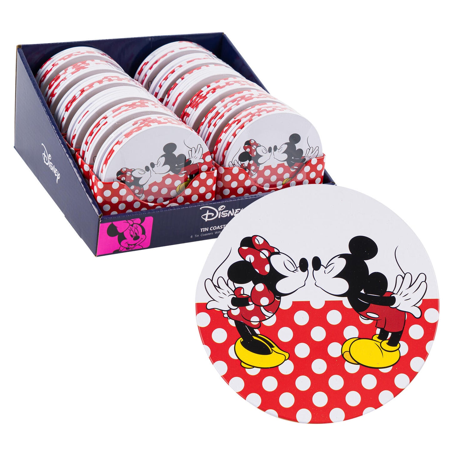 Minnie and Mickey Coaster Set