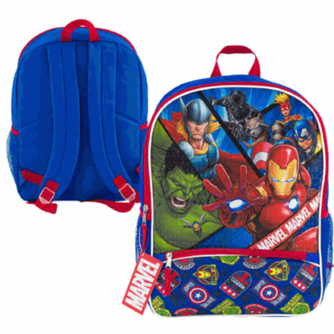 Marvel Blue Backpack 16"