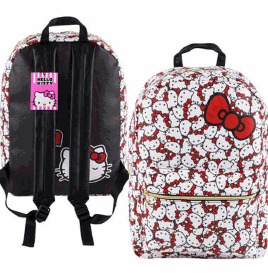 Hello Kitty 16" Red Backpack