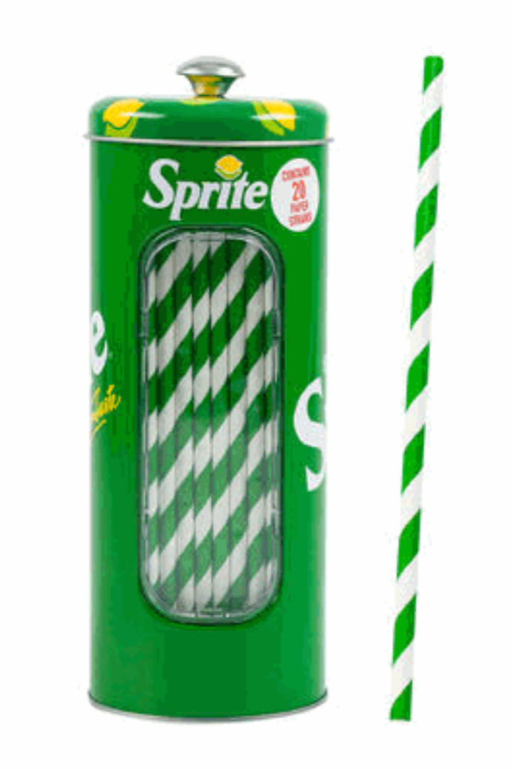 Sprite Straw Holder 8.2"H